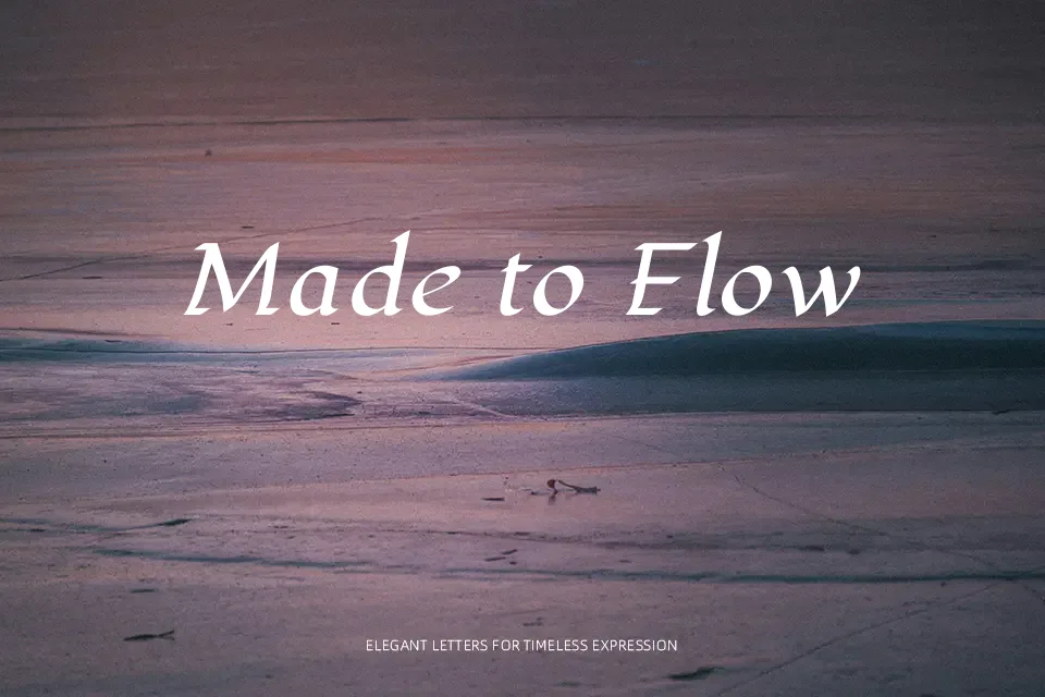 Lugrasimo Font Calligraphy Font Preview for Poster