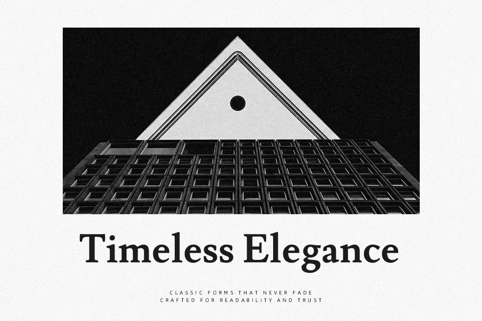 Lusitana Font Font Preview for Timeless Branding