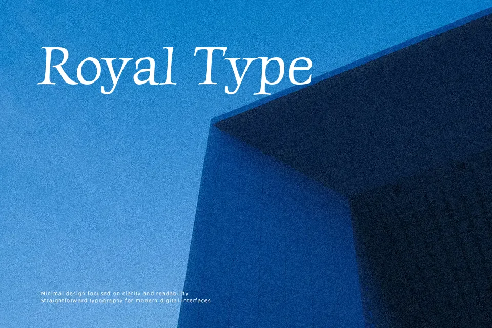 Luxurious Roman Font Display Font Preview for Fashion