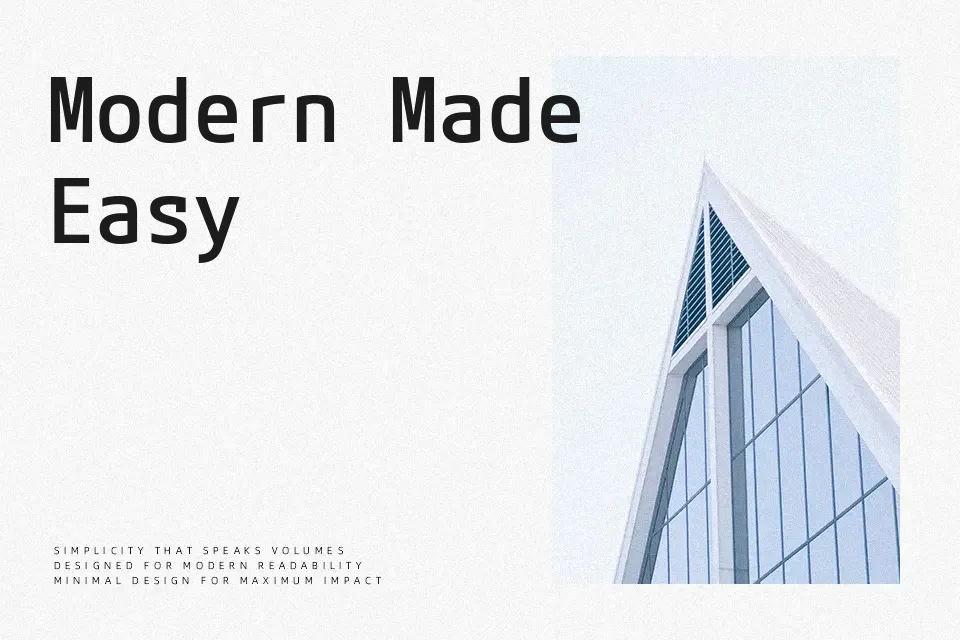M PLUS Code Latin Font Sans Serif Font Preview for Website