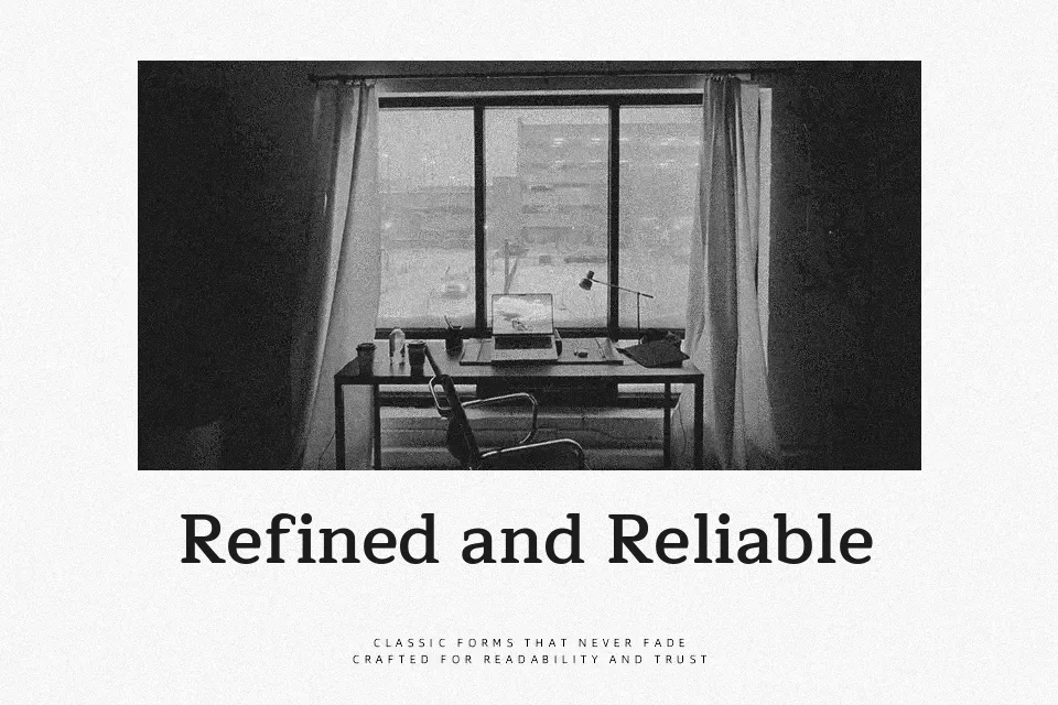 Maitree Font Font Preview for Classic Editorial