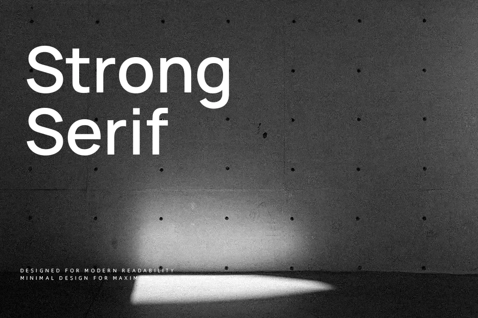 Manrope Font Font Preview for Website