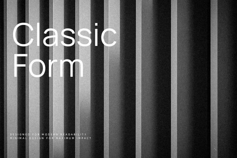 Manrope Font Font Preview for Headline