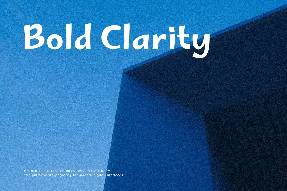 Marhey Font Font Preview for Bold Poster