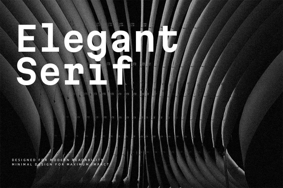 Martian Mono Font Font Preview for Clean Advertising