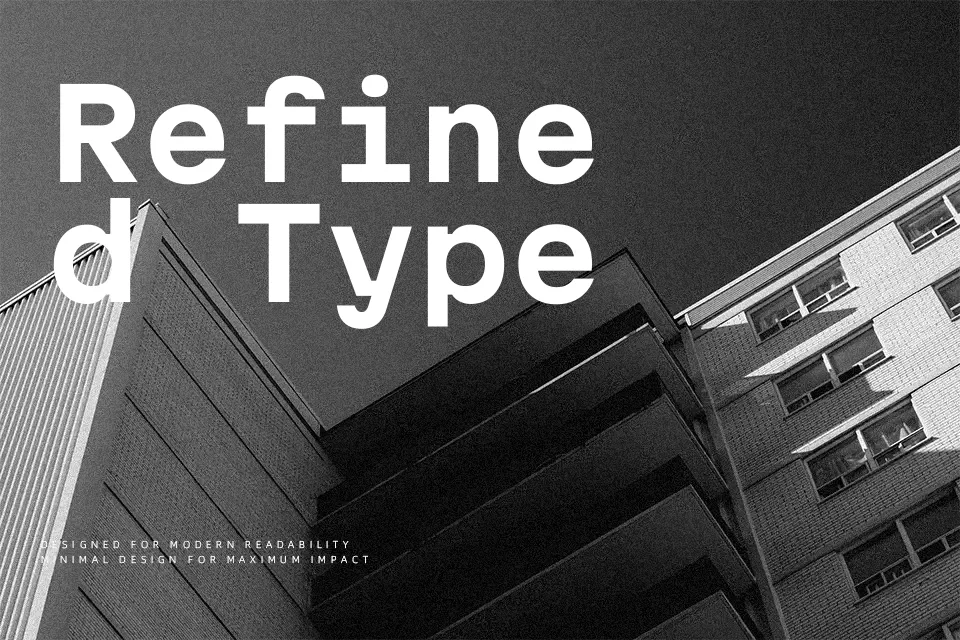 Martian Mono Font Font Preview for Tech Headline