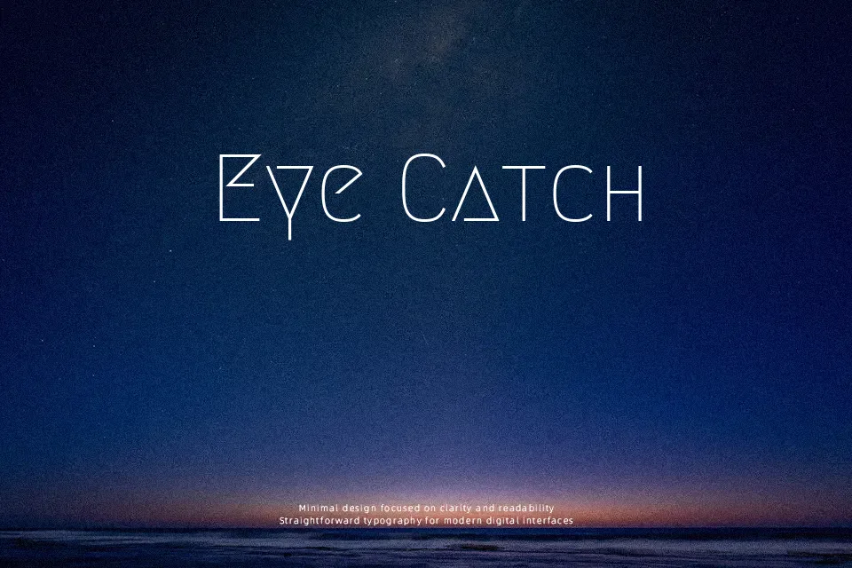 Megrim Font Font Preview for Modern Mood