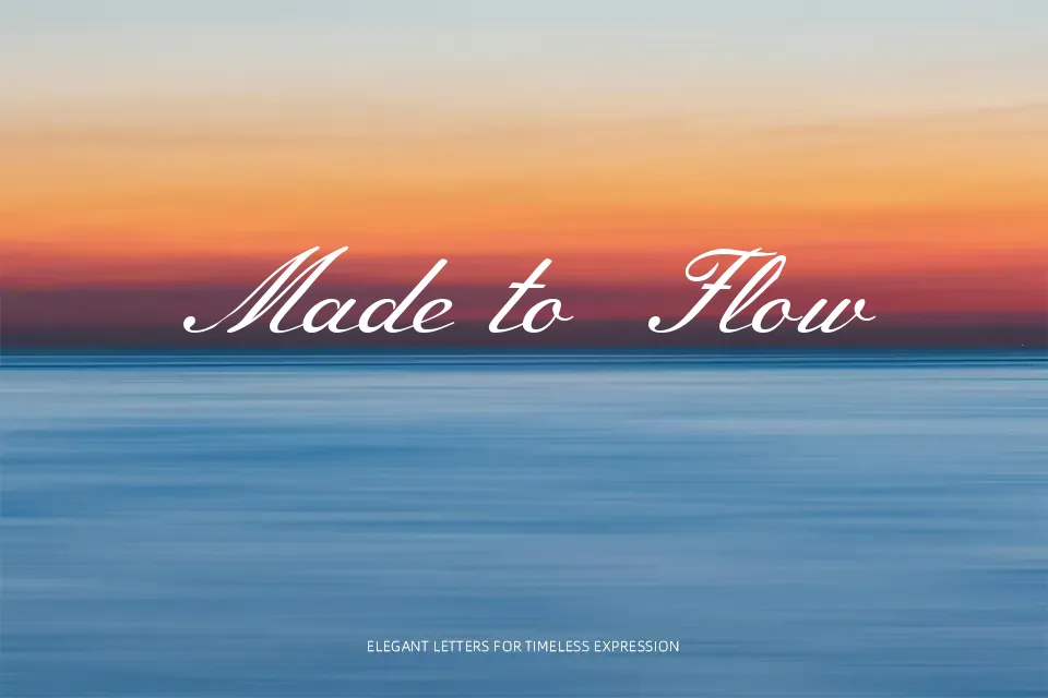 Meie Script Font Script Font Preview for Headline