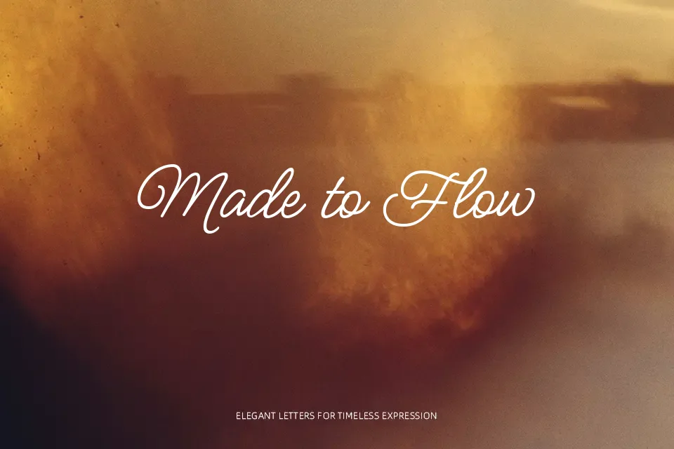 Meow Script Font Font Preview for Elegant Social Media