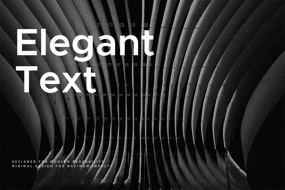 Metropolis Font Font Preview for Tech Body Text