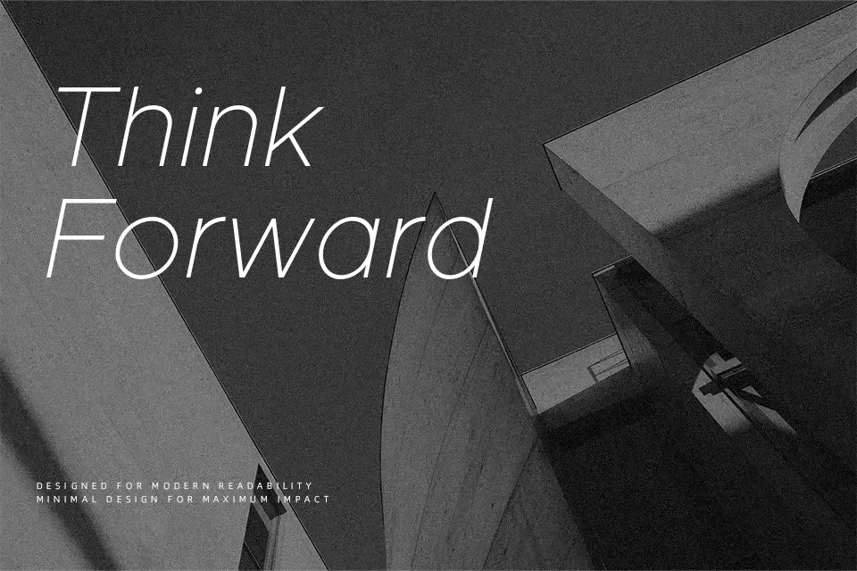 Metropolis Font Font Preview for Tech Headline