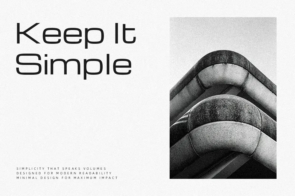 Michroma Font Display Font Preview for Website