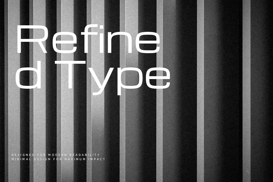 Michroma Font Geometric Font Preview for Gaming