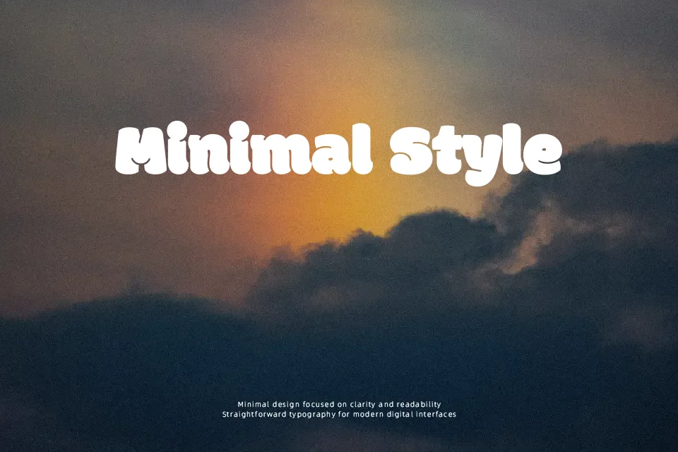 Modak Font Font Preview for Friendly Poster