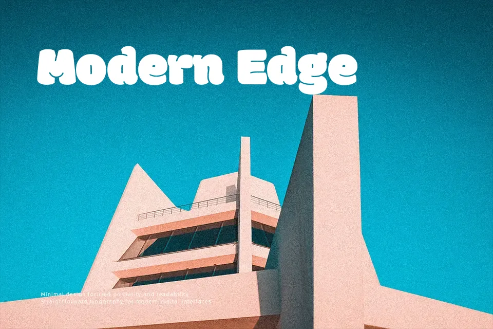 Modak Font Display Font Preview for Logo