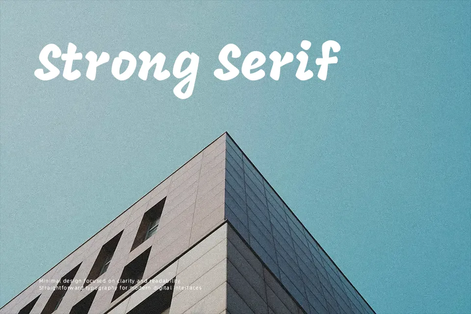 Mogra Font Font Preview for Bold Logo