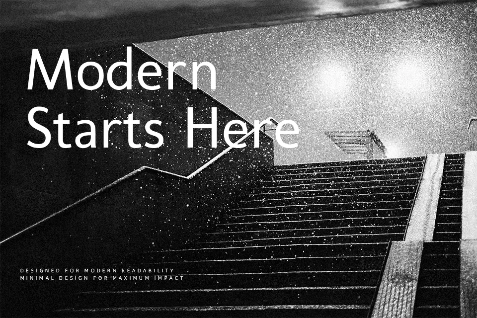 Molengo Font Font Preview for Minimal Editorial