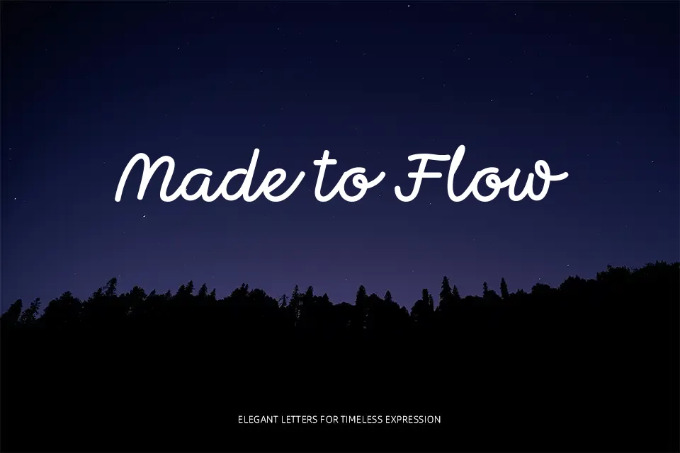 Momo Signature Font Font Preview for Elegant Social Media