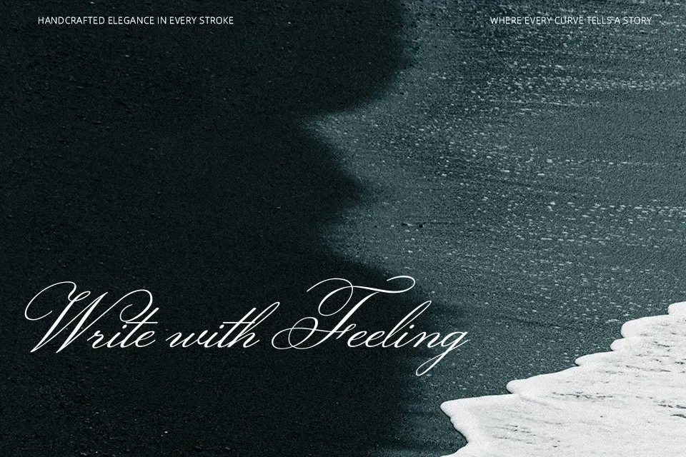 Monsieur La Doulaise Font Font Preview for Romantic Mood
