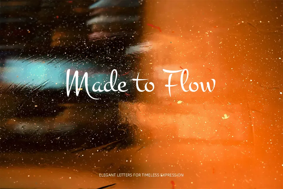 Montez Font Font Preview for Groovy Branding