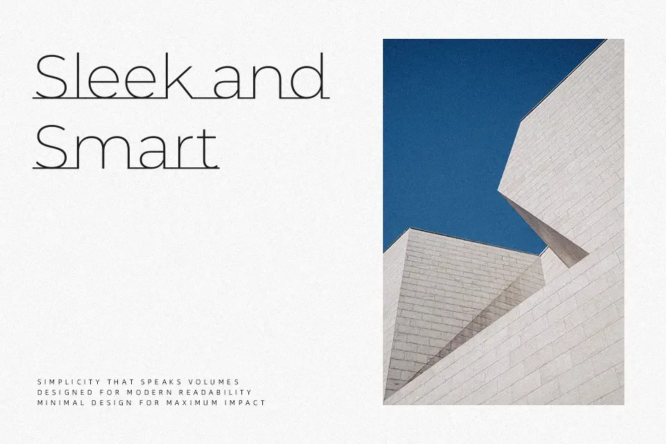 Montserrat Underline Font Font Preview for Classic Branding