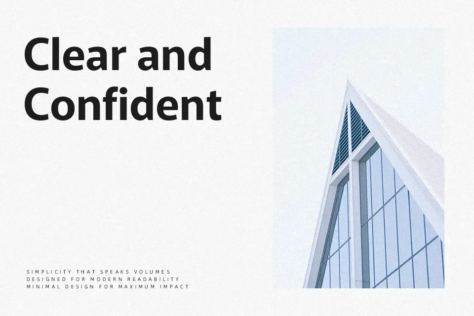 Murecho Font Font Preview for Clean Headline