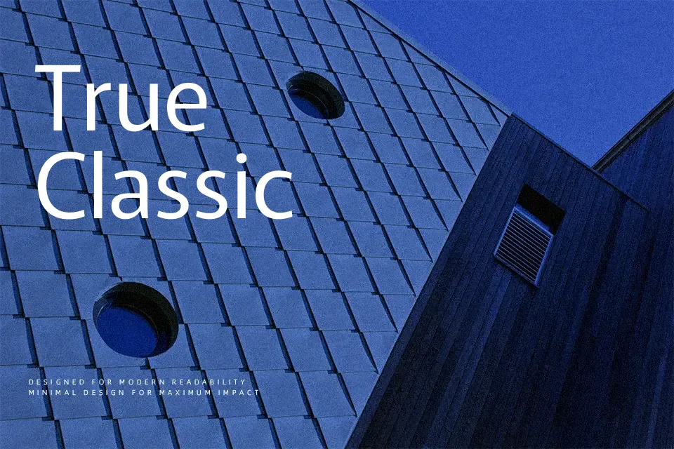 Murecho Font Geometric Font Preview for Advertising