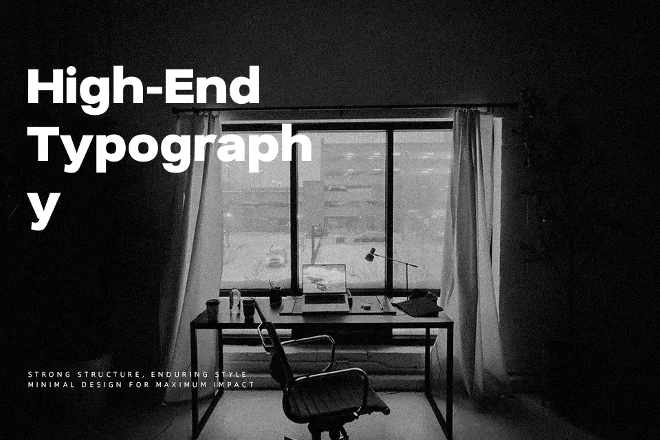Nata Sans Font Font Preview for Professional Headline