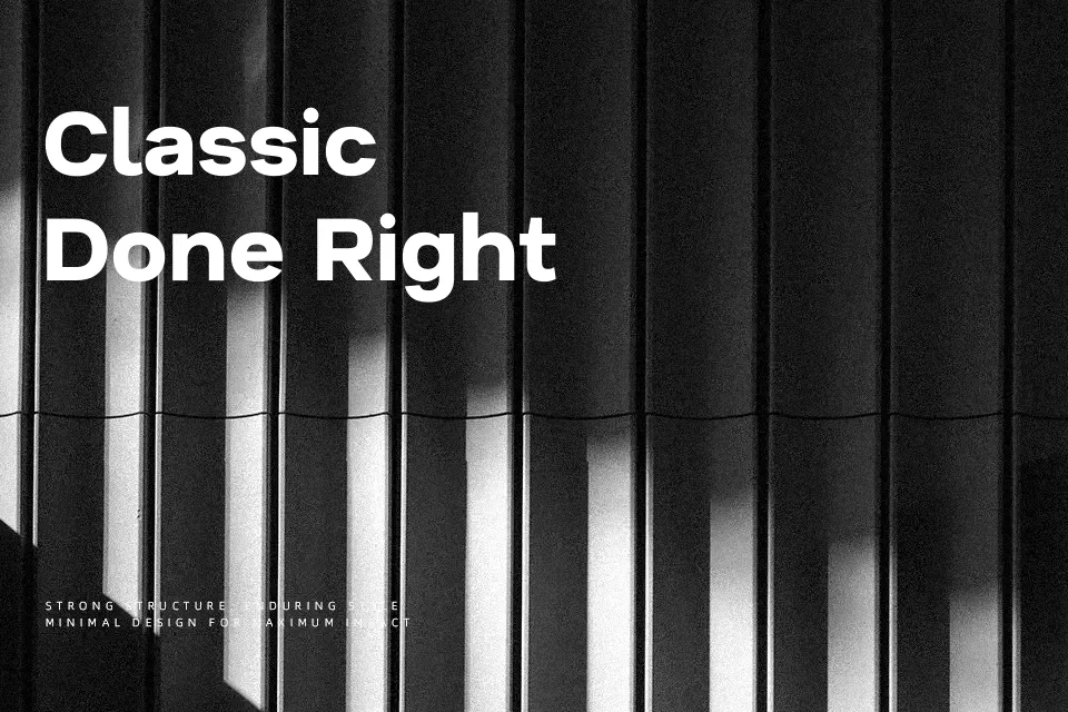 Nata Sans Font Geometric Font Preview for Logo