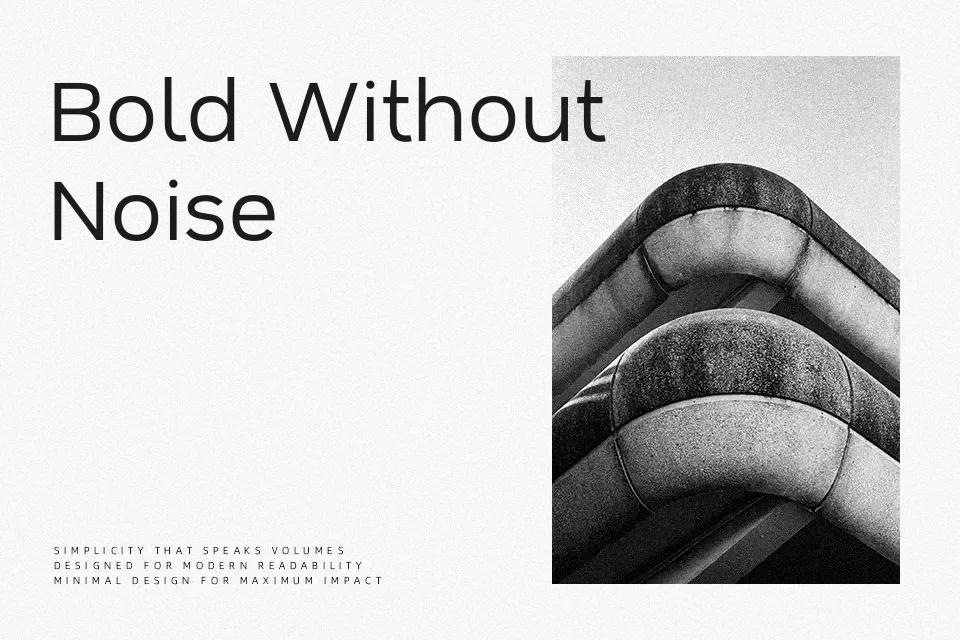 Nata Sans Font Font Preview for Calm Headline