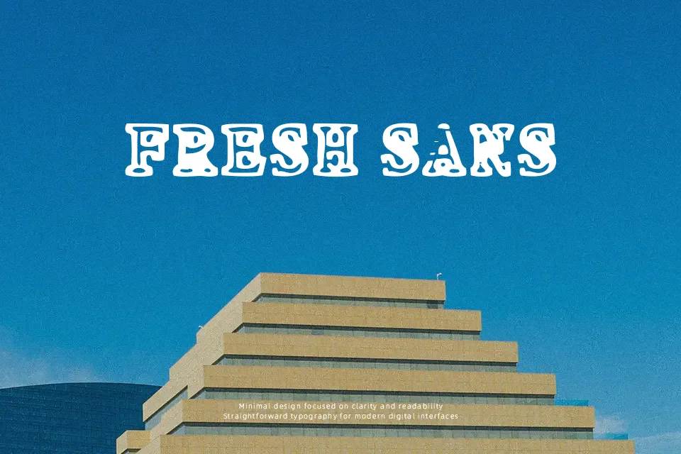Neo Protein Font Display Font Preview for Logo