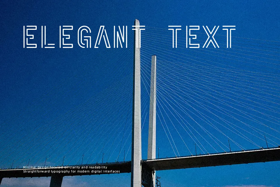 Neon Sans Font Font Preview for Creative Social Media