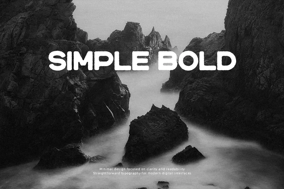Nersans Font Font Preview for Creative Packaging