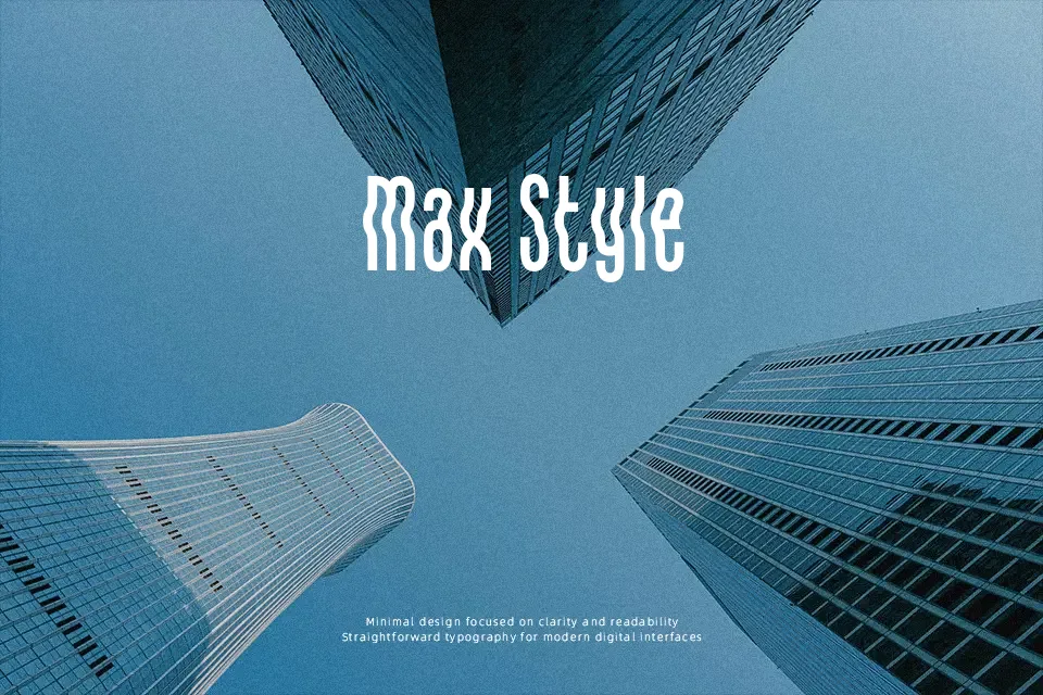 Nevermine Font Font Preview for Bold Logo