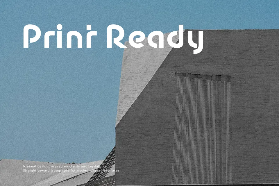 New Shape Font Font Preview for Modern Social Media