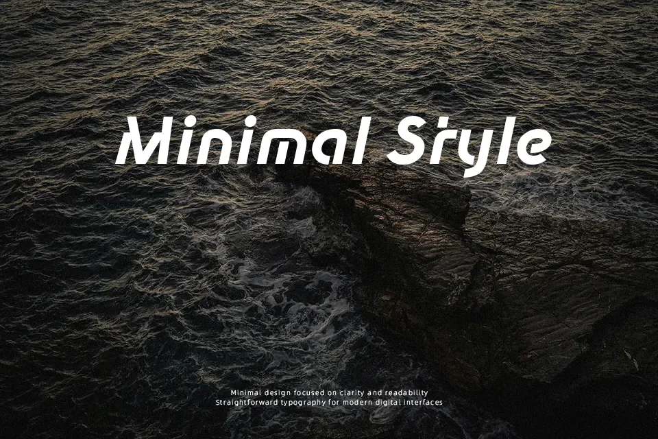 New Shape Font Rounded Font Preview