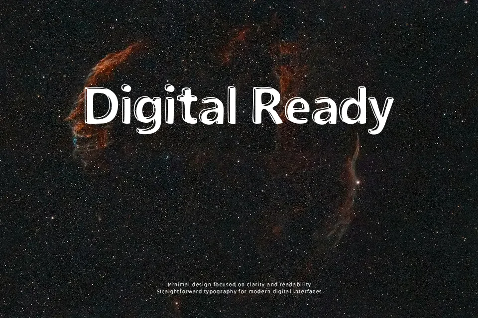 New Society Font Font Preview for Dark Music