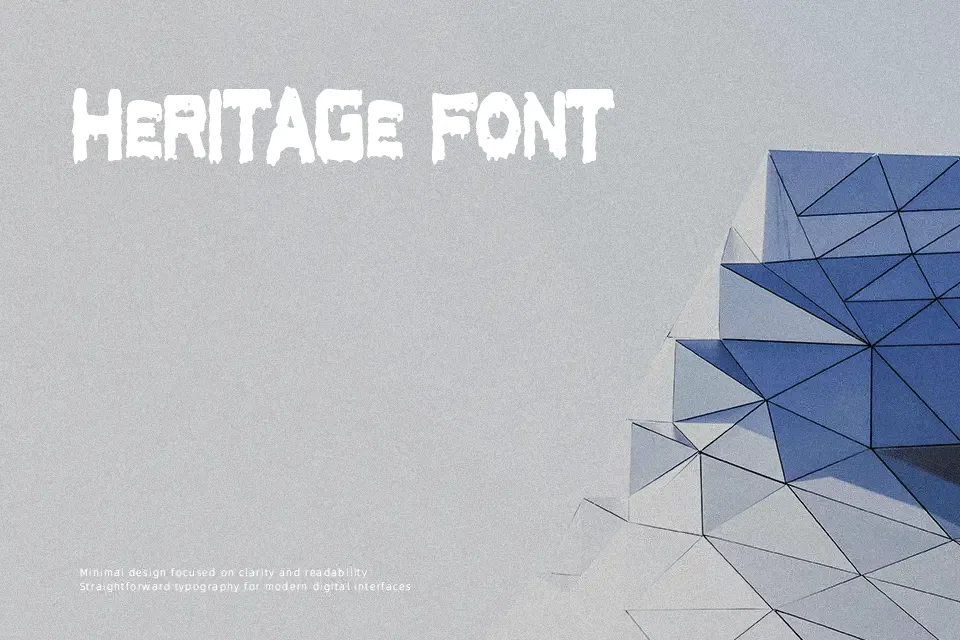 New Terror Font Font Preview for Horror Gaming