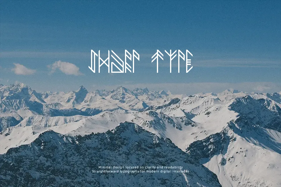 Newhork Font Font Preview for Ancient Poster