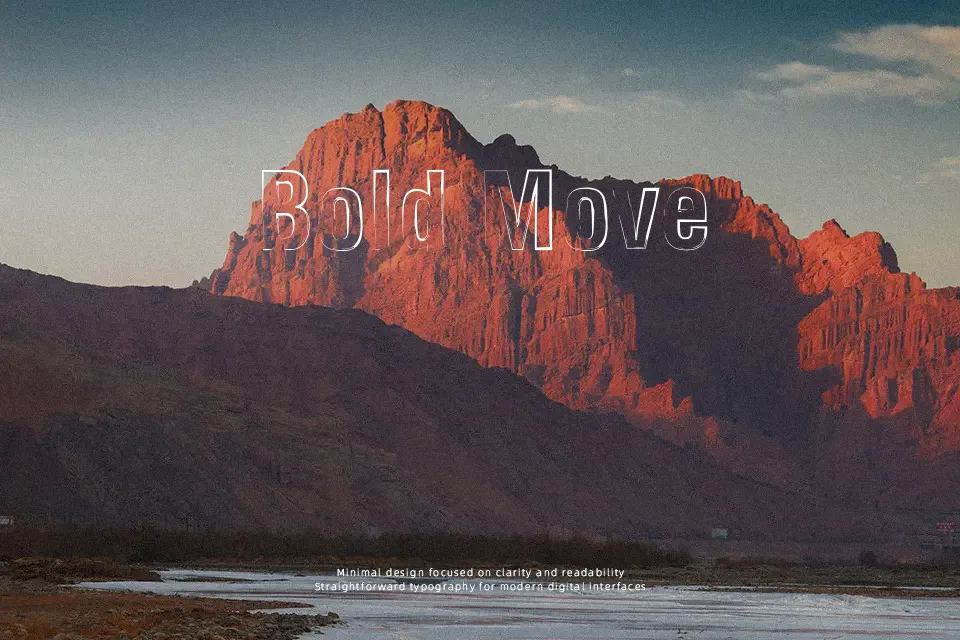 Newside FP Font Font Preview for Grunge Advertising