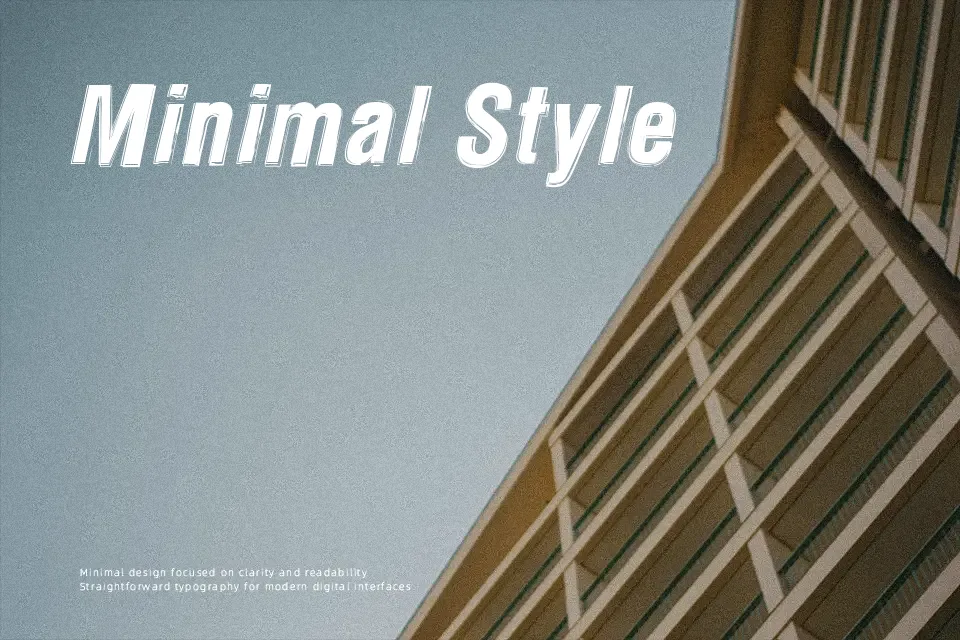 Newside FP Font Decorative Font Preview for Music