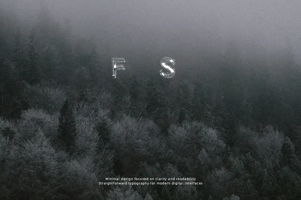 Nibiru Font Font Preview for Futuristic Poster