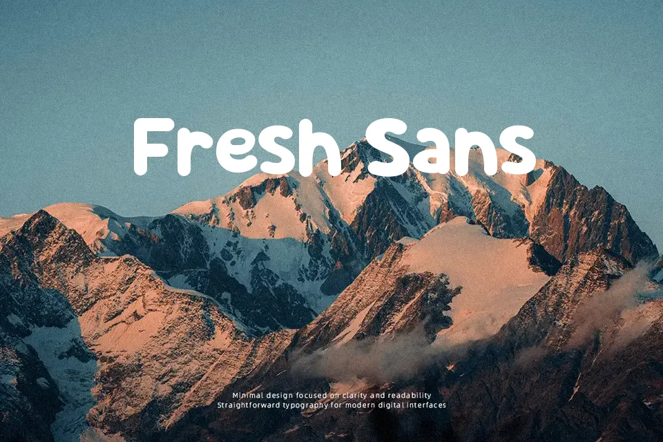 Nice Info Font Font Preview for Dynamic Mood