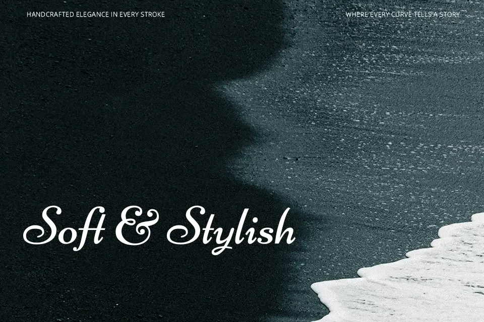 Niconne Font Font Preview for Wedding