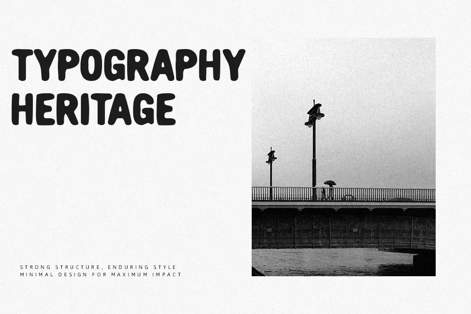 Nicotine Font Font Preview for Dark Headline