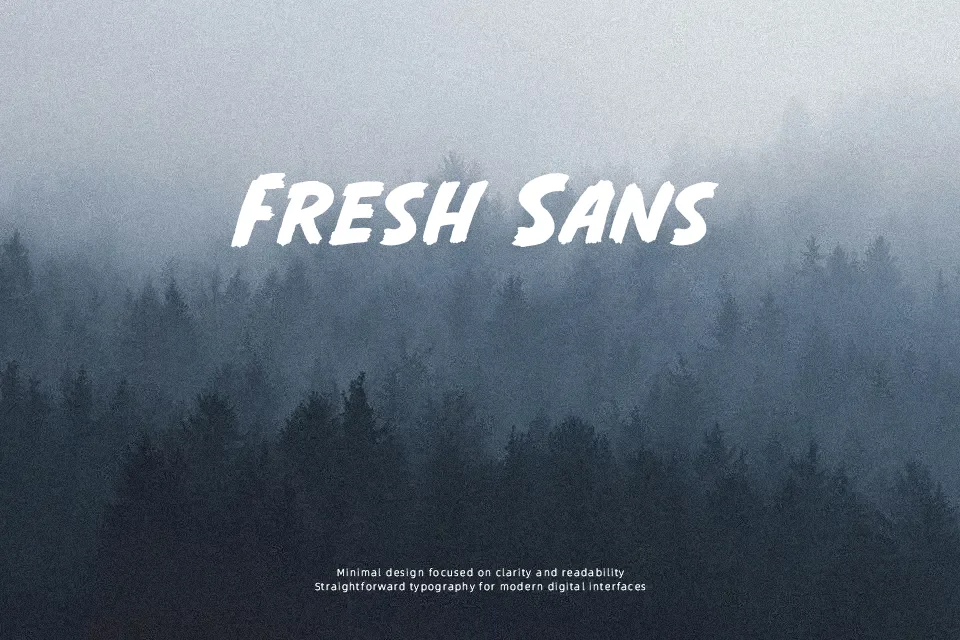 Night Shift Font Display Font Preview for Headline