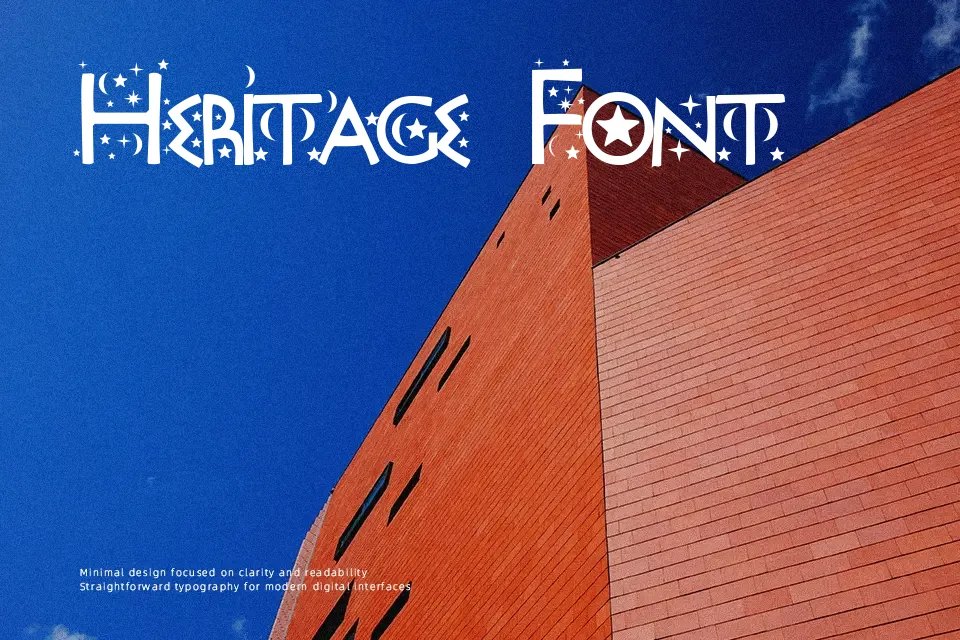 Night Sky Font Font Preview for Fantasy Logo