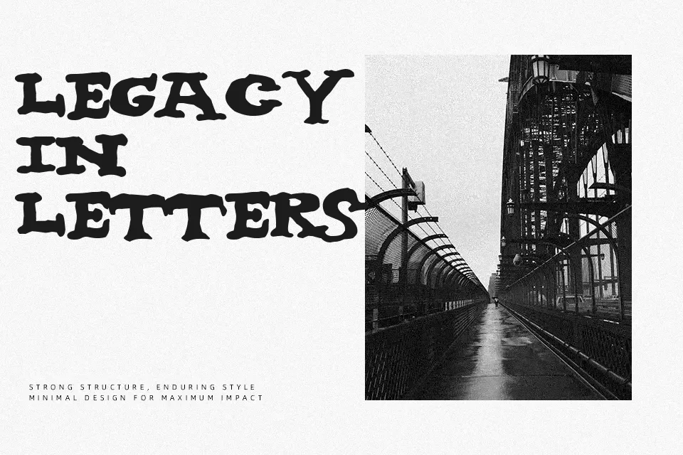 Nighthour Font Font Preview for Dark Halloween