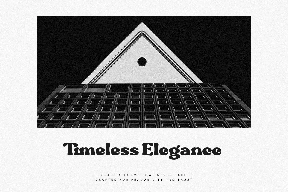 Nighty Font Font Preview for Bold Logo