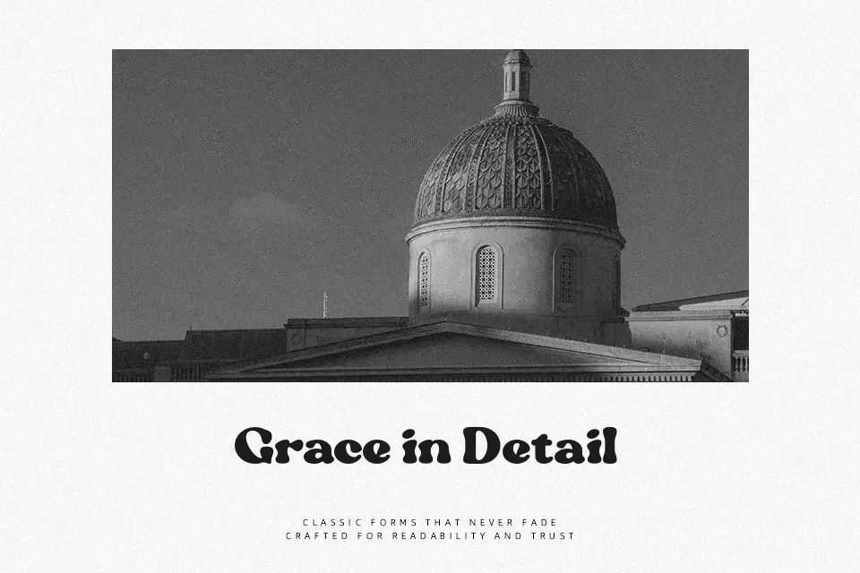 Nighty Font Font Preview for Retro Mood